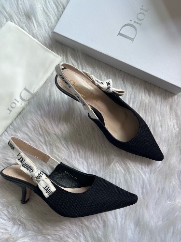 Dior J'Adior slingback pumps in technical fabric