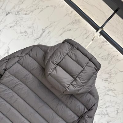 Moncler Sestriere Hooded Short Down Jacket — 9