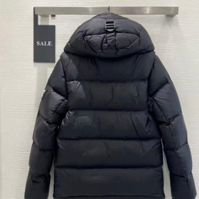 Burberry Halsby Hooded Check Down Jacket — 4