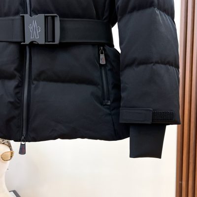Moncler Grenoble Tolima hooded belted insulated ski jacket — 4