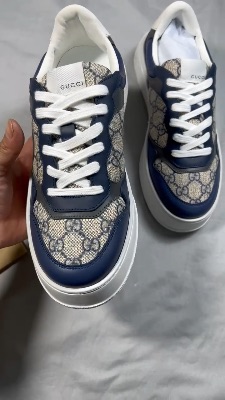 Gucci Men's GG Supreme Canvas chunky sneakers — 5