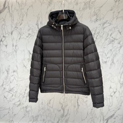 Moncler Sestriere Hooded Short Down Jacket — 7