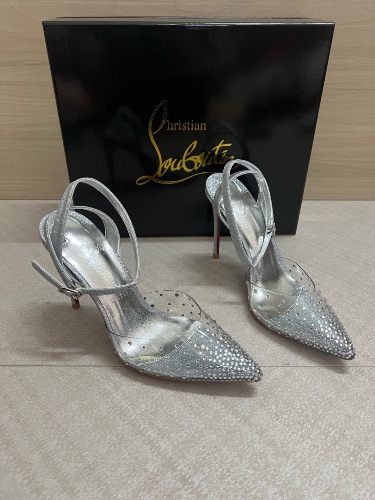 Christian Louboutin Spikaqueen 100 rhinestone pumps — 4