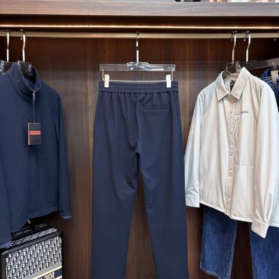 Zegna full-zip jacket and matching trousers set — 5