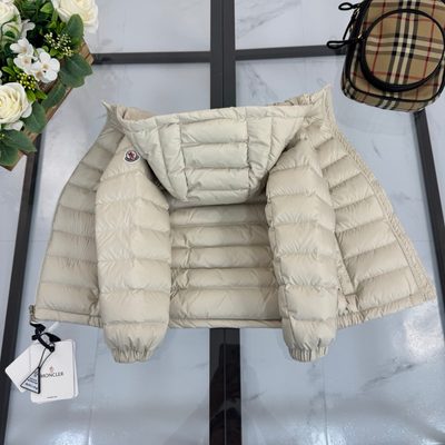 Moncler Enfant Donvar Down Hooded Short Puffer Jacket — 8