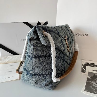 Saint Laurent Loulou Puffer shoulder bag — 4