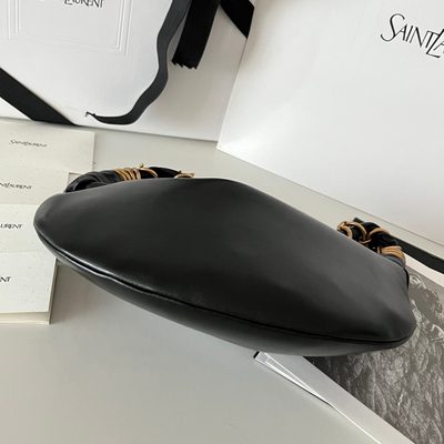 Saint Laurent Amalia Suede Hobo Bag — 6