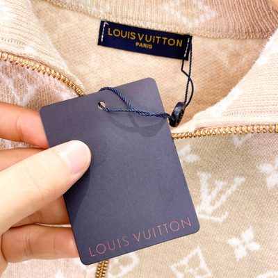 Louis Vuitton Ribbed Wool Half-Zip Jumper — 6