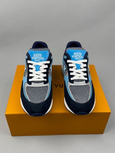 Louis Vuitton Run Away Trainers in Blue — 3