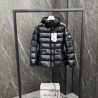 Moncler Barante Hooded Short Down Jacket — 5