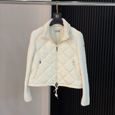 Moncler Quilted Panelled Jacket / Down Cardigan — 5