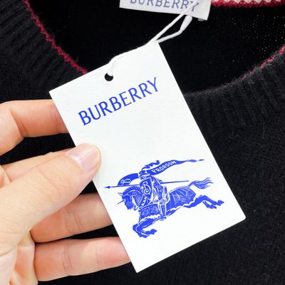 Burberry Knight Wool Cashmere Sweater — 7