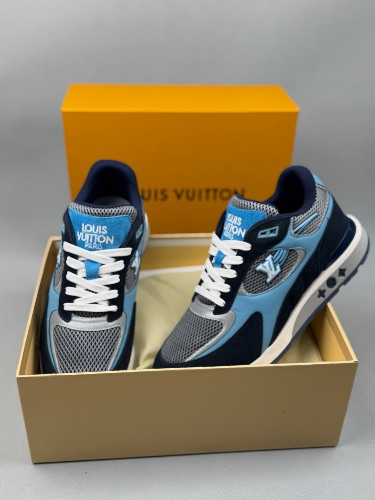 Louis Vuitton Run Away Trainers in Blue