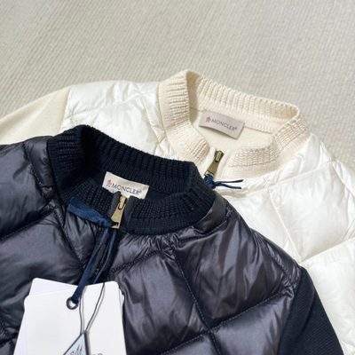 Moncler Cotton Padded Cardigan — 10
