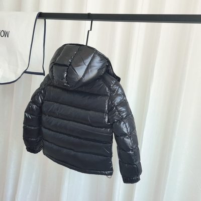 Moncler Enfant New Maya Black Puffer Jacket — 4
