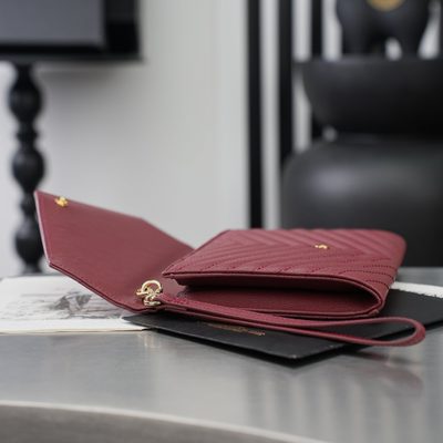 Saint Laurent Cassandre Matelassé Flap Pouches — 11