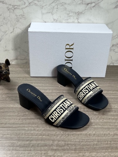 Christian Dior Dway heeled slides