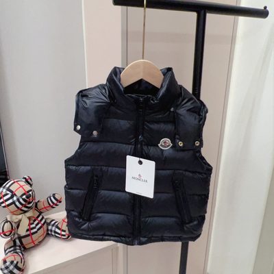 Moncler Enfant Ania Hooded Down Gilet — 6