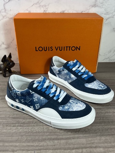 Louis Vuitton Bandana Blue Ollie low-top sneakers — 4