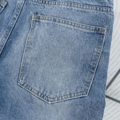 Off-White Diagonal Cotton Slim Fit Jeans — 9