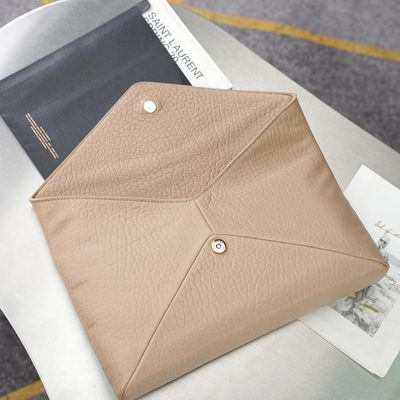 Saint Laurent Cassandre Large Envelope Pouch — 10