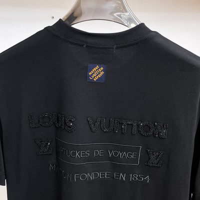 Louis Vuitton black cotton t-shirt — 8