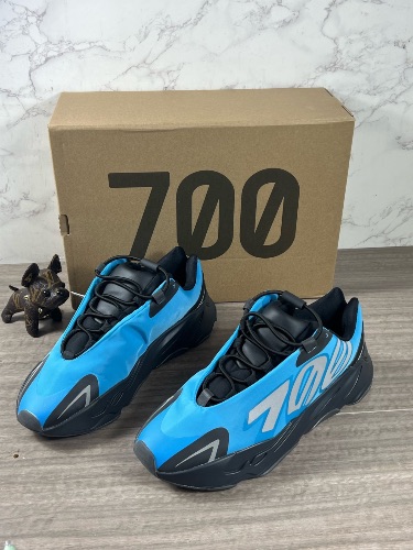 Adidas Yeezy Boost 700 MNVN in "Bright Cyan" — 3