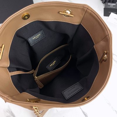 Saint Laurent Jamie Shopping quilted leather tote bag — 8