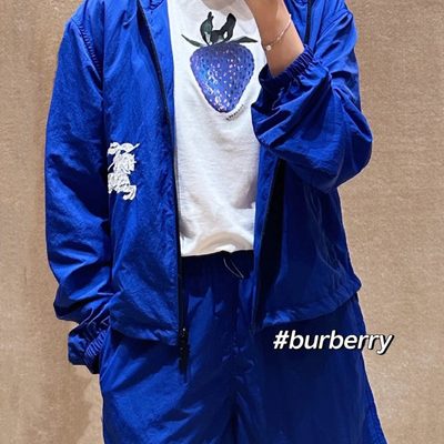 Burberry Cropped Nylon Hooded Jacket — 7