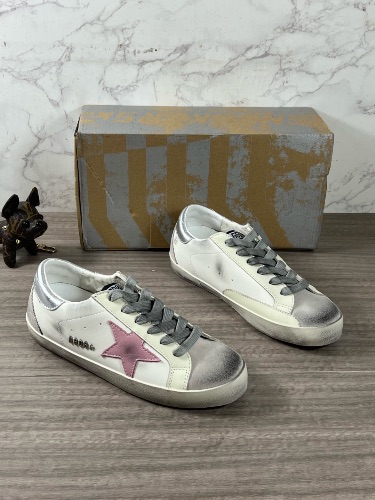Golden Goose Super-Star white leather sneakers — 4