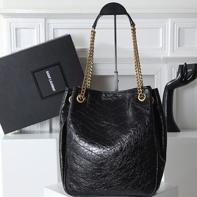 Saint Laurent Niki Leather Tote Bag — 3