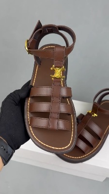 Celine Clea Triomphe sandals — 5