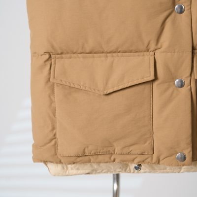 Prada Medium-Weight Technical Fabric Down Vest — 12