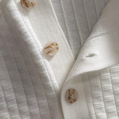 long-sleeve knit polo sweater — 4
