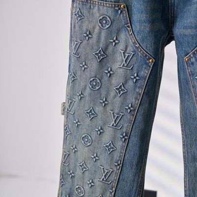 Louis Vuitton Monogram Carpenter Jeans — 7