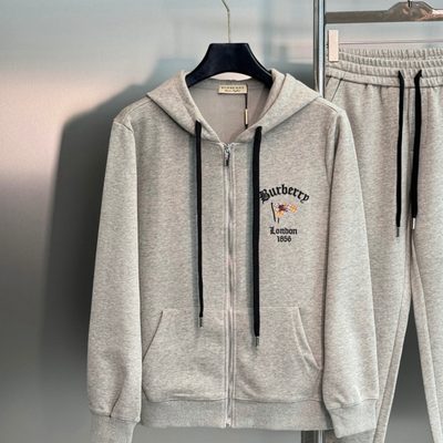 Burberry cozy grey jersey tracksuit — 4