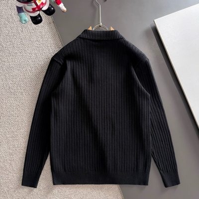 Arc'teryx long-sleeve ribbed knit polo sweater — 9