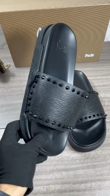 Christian Louboutin Pool Stud flat sandals — 5