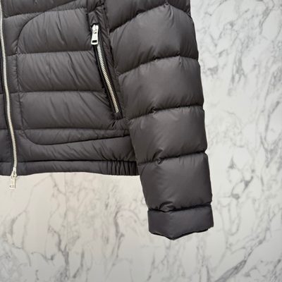 Moncler Sestriere Hooded Short Down Jacket — 8