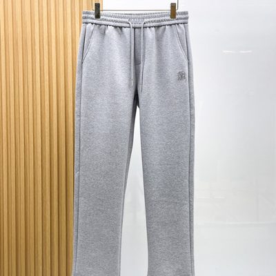Brunello Cucinelli grey full-zip hooded sweatshirt and matching sweatpants set — 3