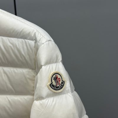 Moncler Lans Lightweight Short Down Jacket — 4