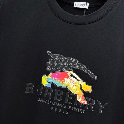 Burberry black cotton t-shirt — 5