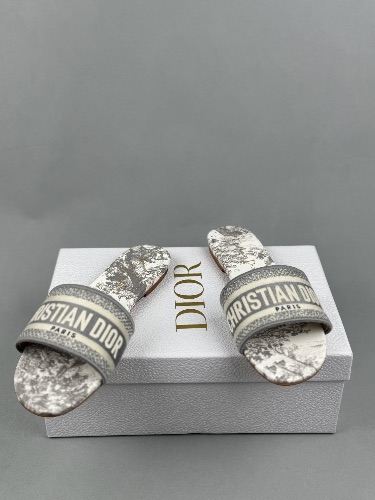 Christian Dior Toile de Jouy Sauvage Dway slides — 4