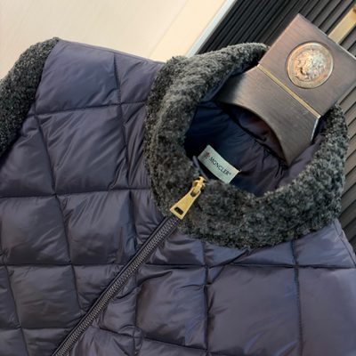Moncler Quilted Panelled Jacket / Down Cardigan — 6