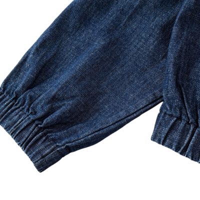 Prada Blue Chambray Denim Blouson Jacket — 7