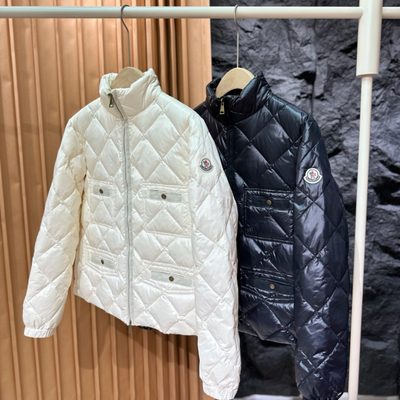 Moncler Lavaret Short Down Jacket — 3