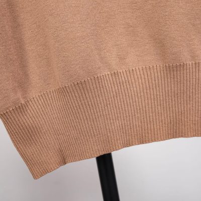 Burberry Check Wool and Cashmere Half-Zip Sweater — 9