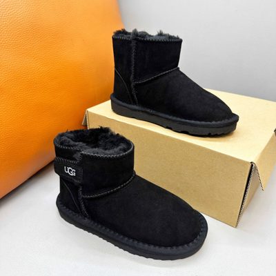 children's UGG-style strap winter boots — 8