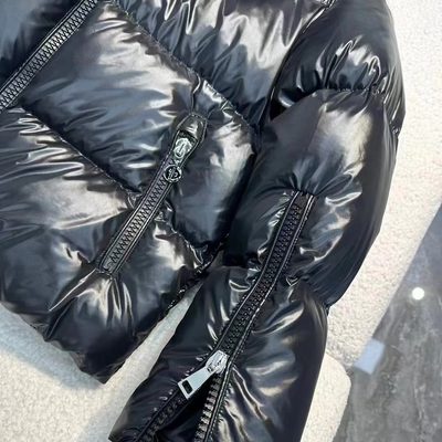 Moncler Huppe Short Down Jacket — 6