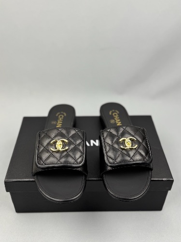 Chanel slide sandals — 3